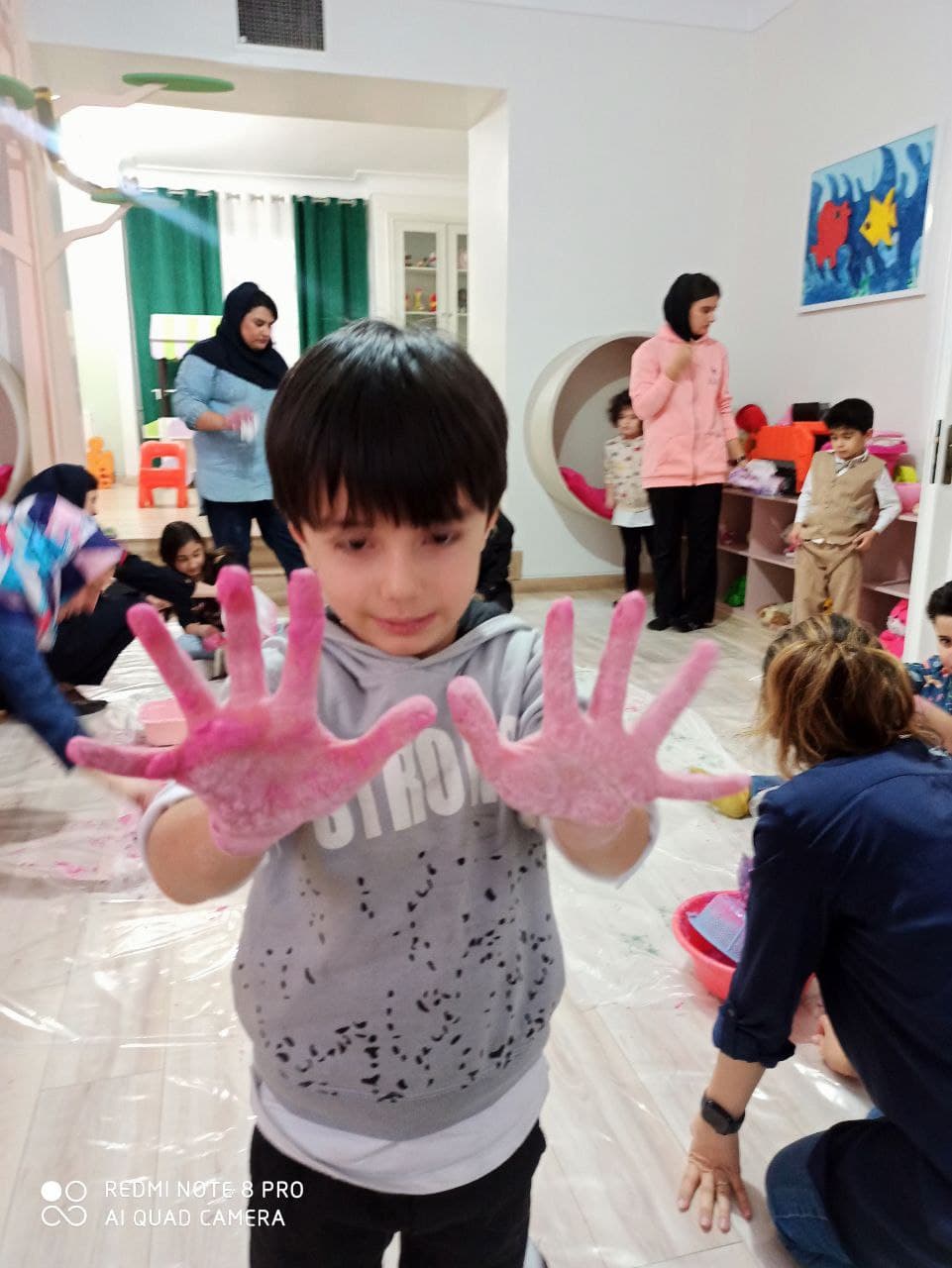 رنگ بازی وکثیف کاری